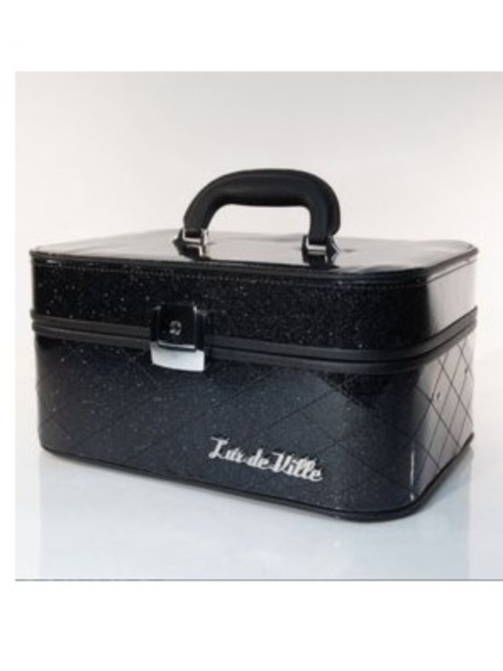 Lux de Ville | Midnight Sparkle Train Case | Retired